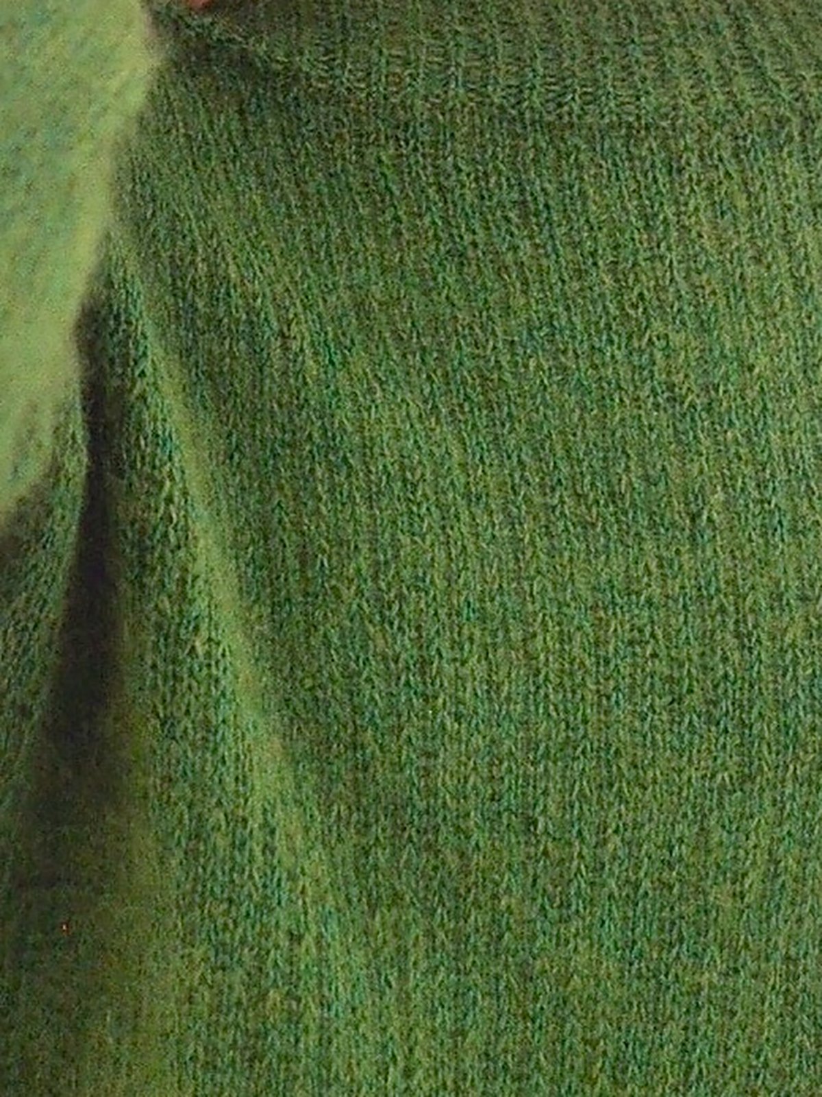 Große Größen warmer Gestrickter Pullover Strickmode Unifarben