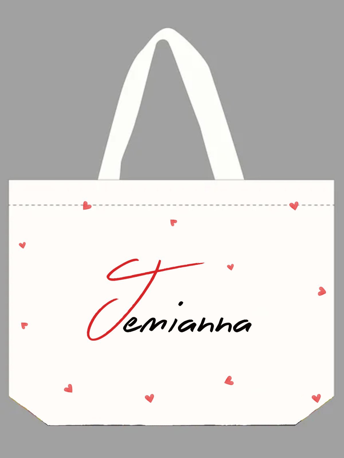 Jemianna Segeltuch Tasche für Einkaufen