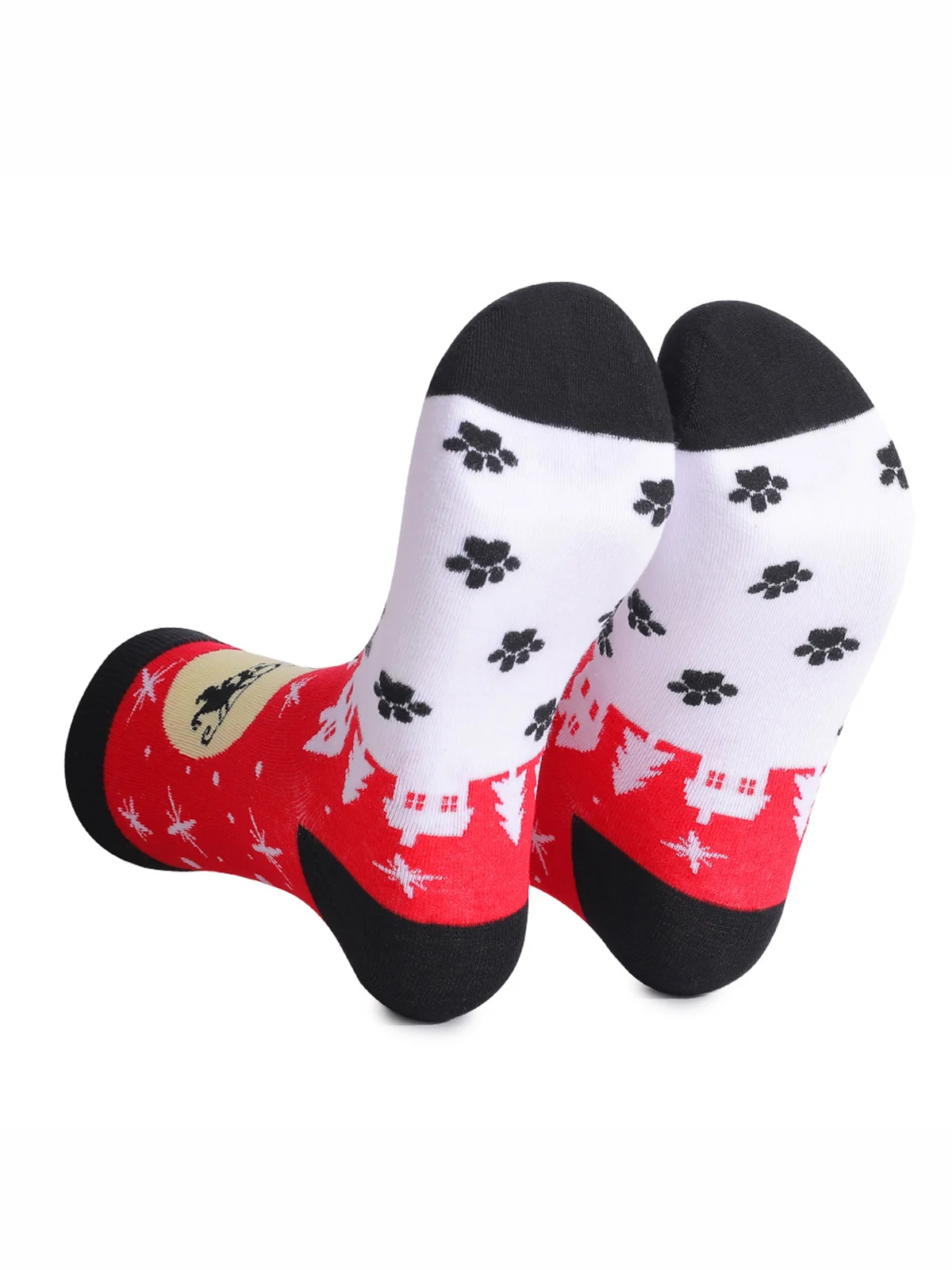 Weihnachten Elch Baumwolle Socken