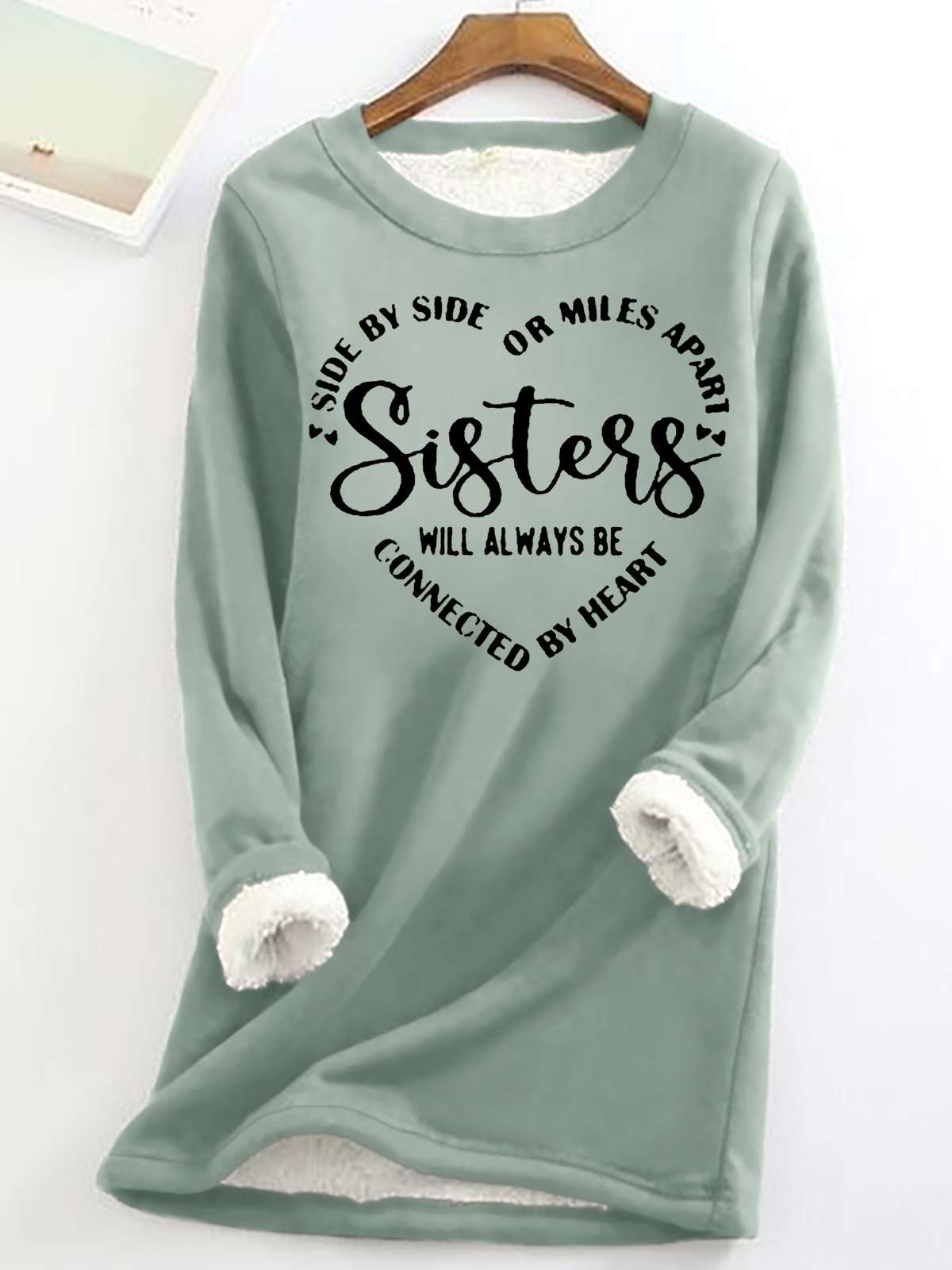 Lässig Rundhals Tier Sweatshirt