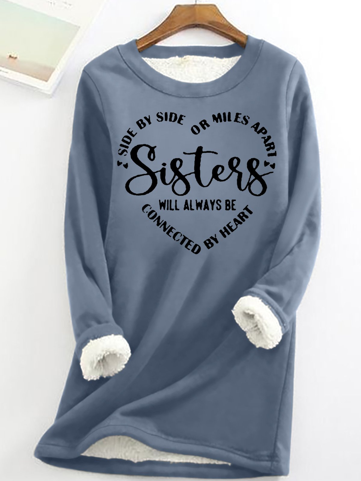 Lässig Rundhals Tier Sweatshirt