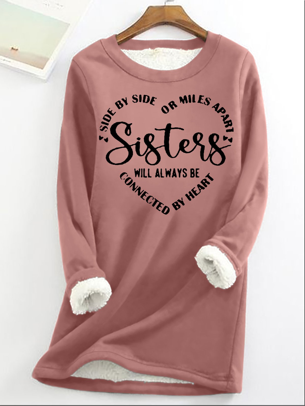 Lässig Rundhals Tier Sweatshirt