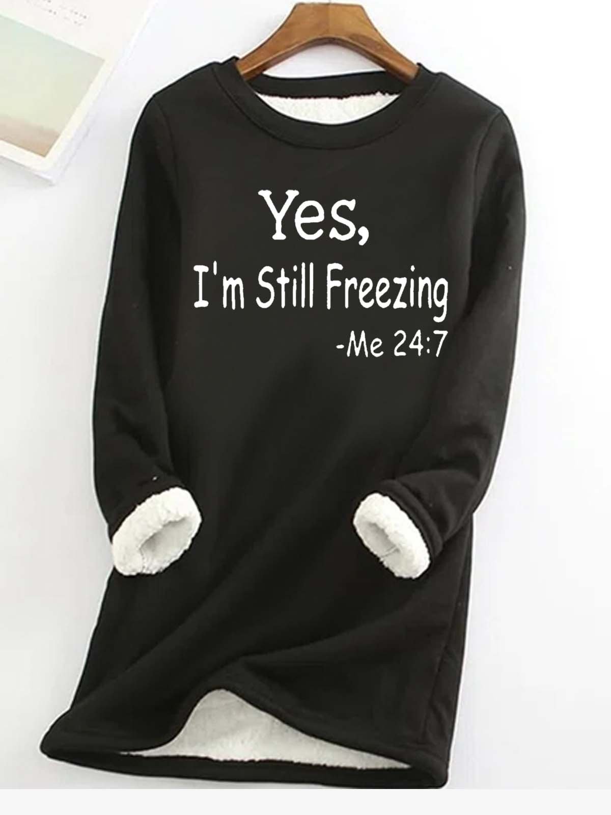 Lässig Rundhals Tier Sweatshirt
