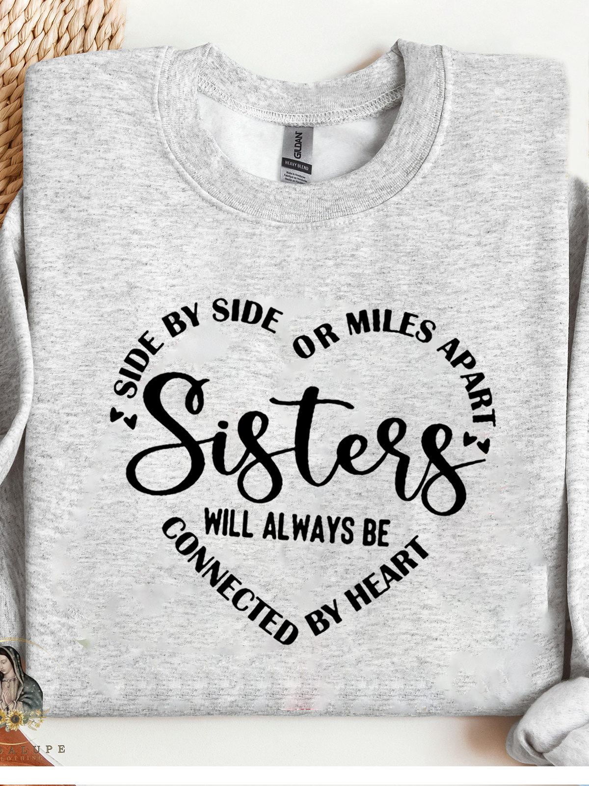 Lässig Rundhals Textbriefe Sweatshirt