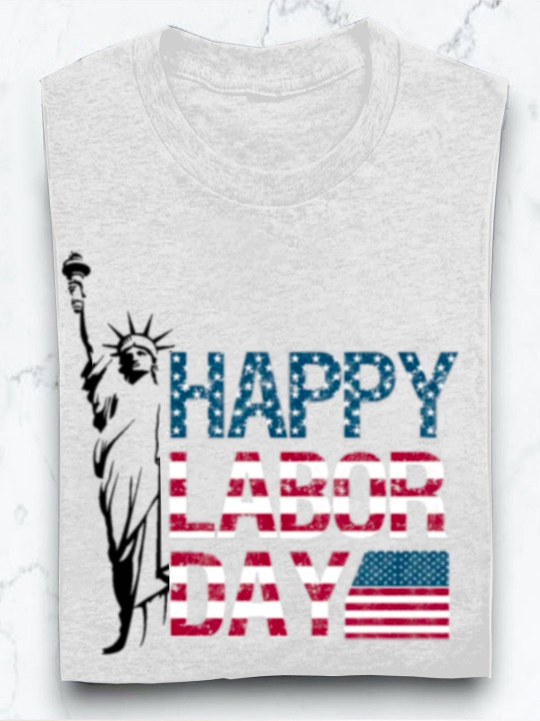 Lässig Buchstabenmuster Rundhals Langarm T-Shirt