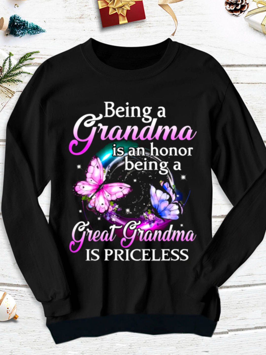 Lässig Rundhals Textbriefe Sweatshirt