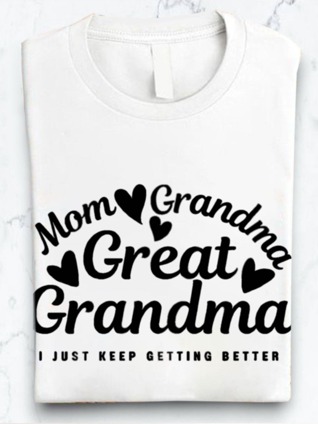 Lässig Buchstabenmuster Rundhals Langarm T-Shirt