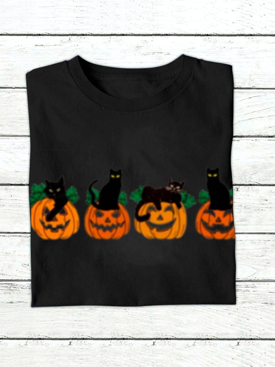 Lässig Rundhals Katze Sweatshirt
