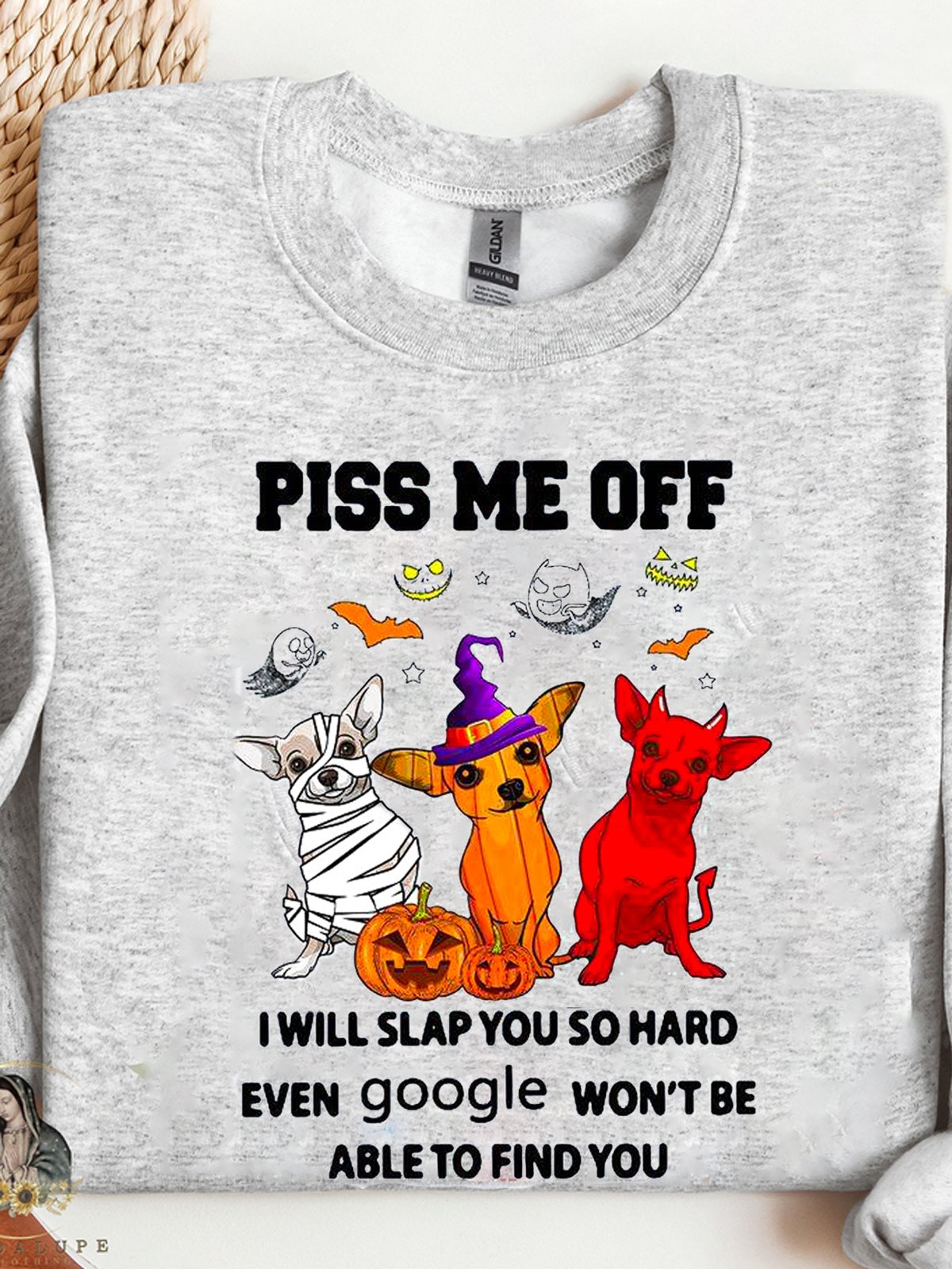 Lässig Rundhals Unifarben Sweatshirt