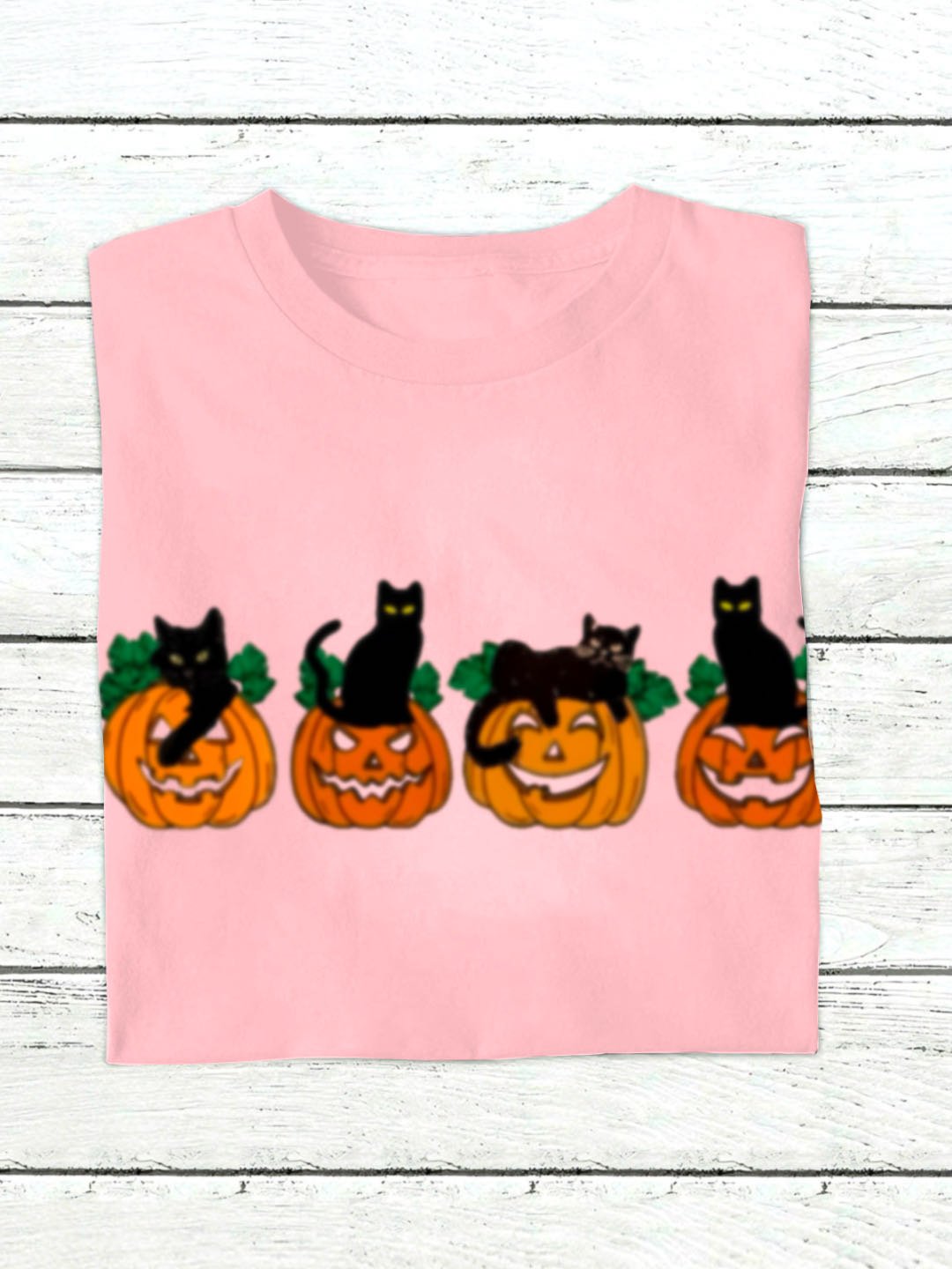 Lässig Rundhals Katze Sweatshirt