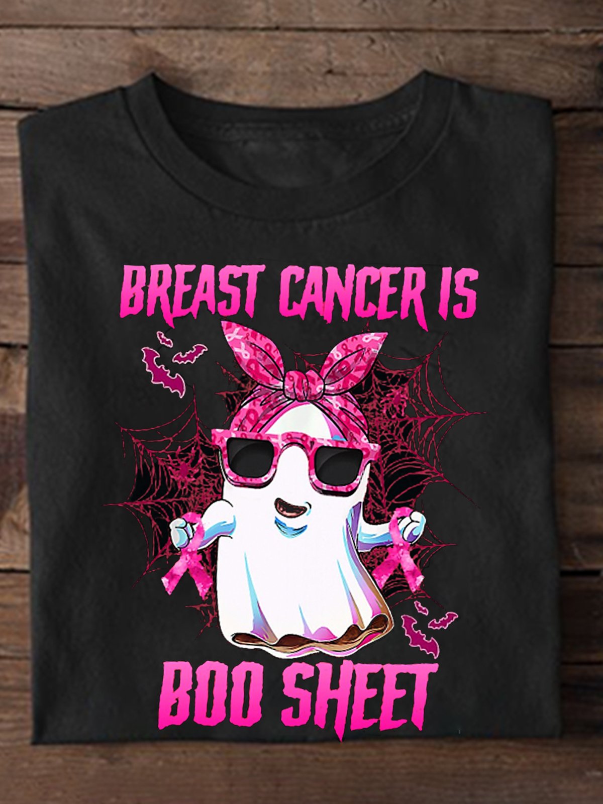 Lässig Buchstabenmuster Rundhals Langarm T-Shirt