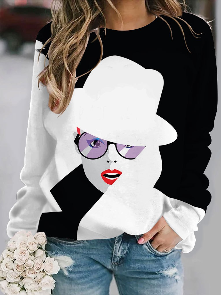 Lässig Kapuze Gesicht Sweatshirt Reißverschluss