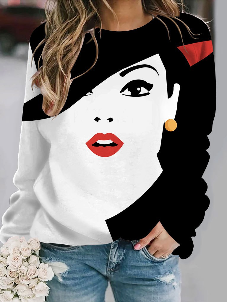 Lässig Kapuze Gesicht Sweatshirt Reißverschluss