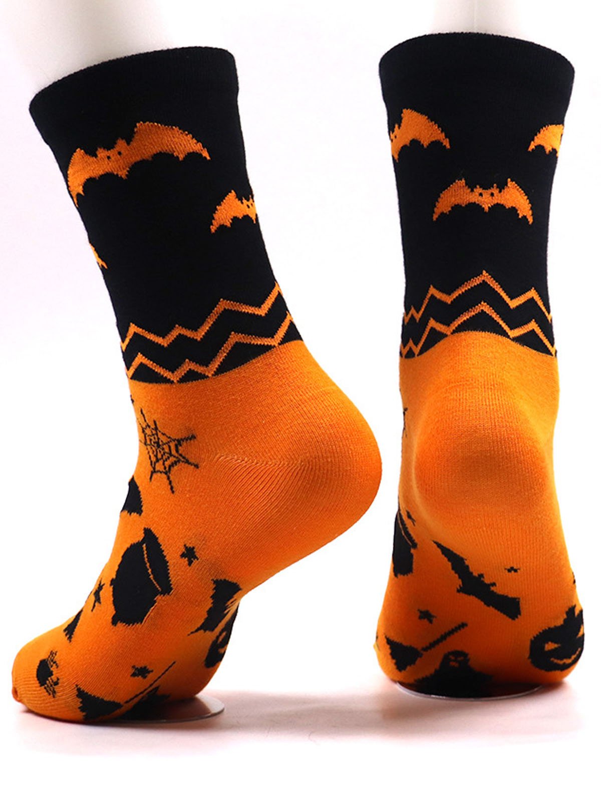 Lustig Halloween Paar Lässig Baumwolle Socken