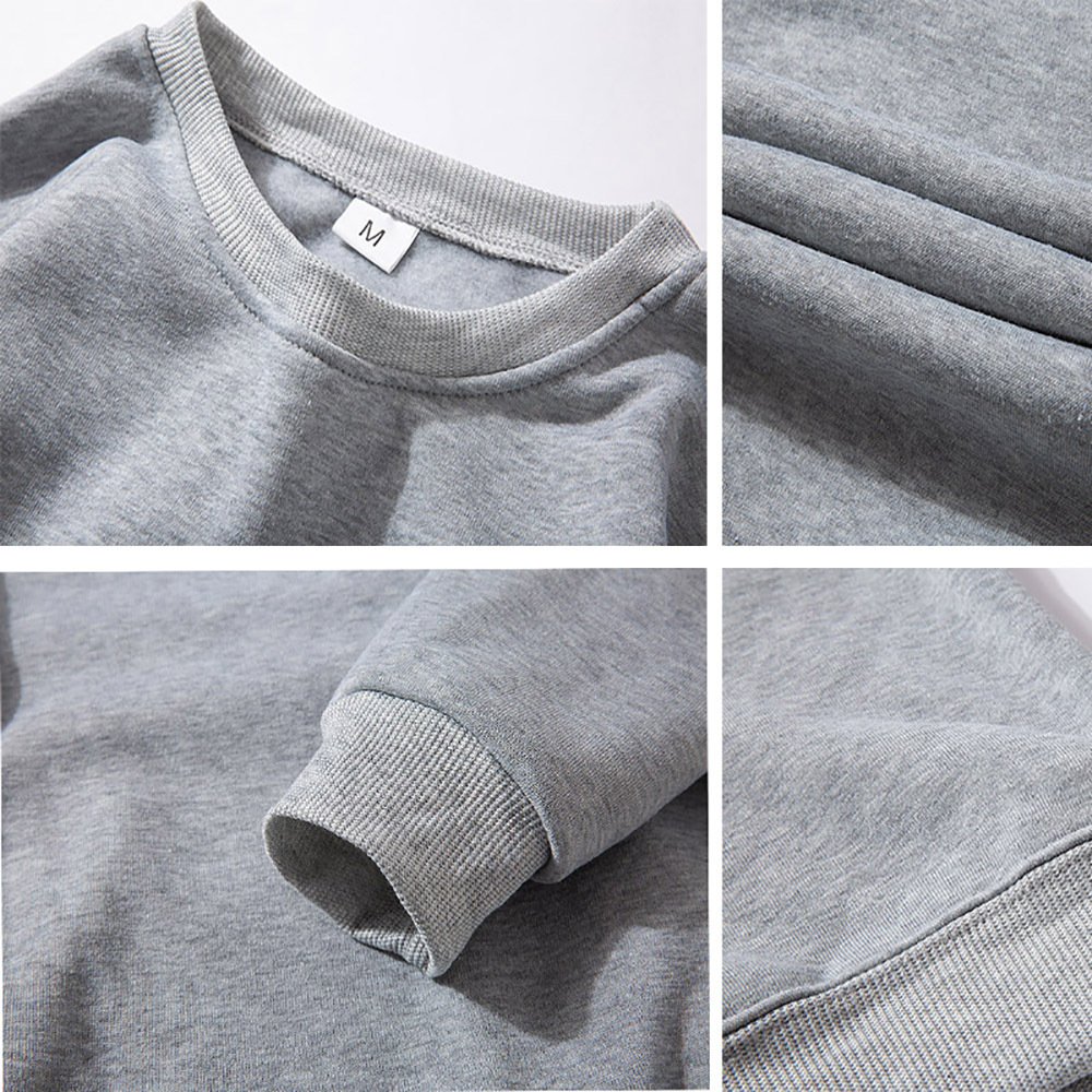 Lässig Rundhals Katze Sweatshirt