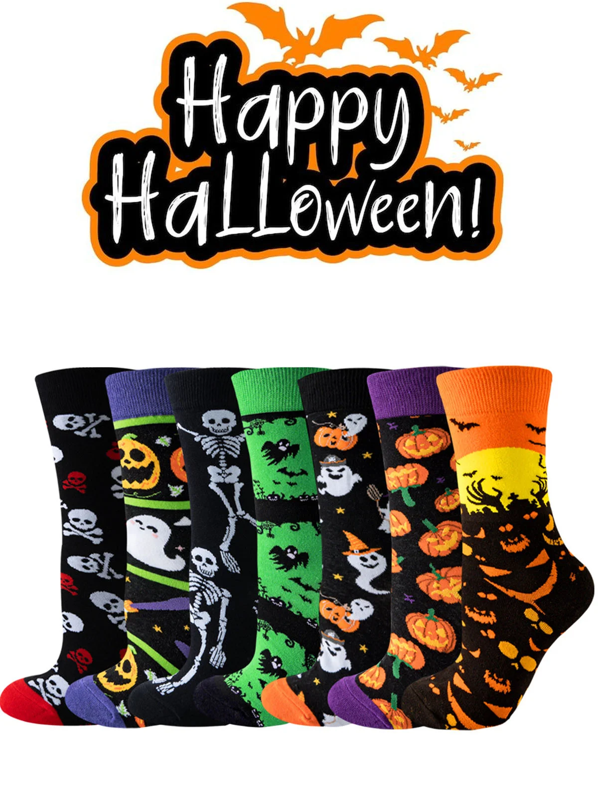 Halloween Lässig Damen Socken