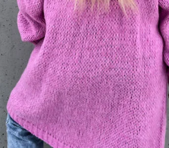 Damen Wolle/Stricken Unifarben Langarm Bequem Lässig Spitze Strickjacke