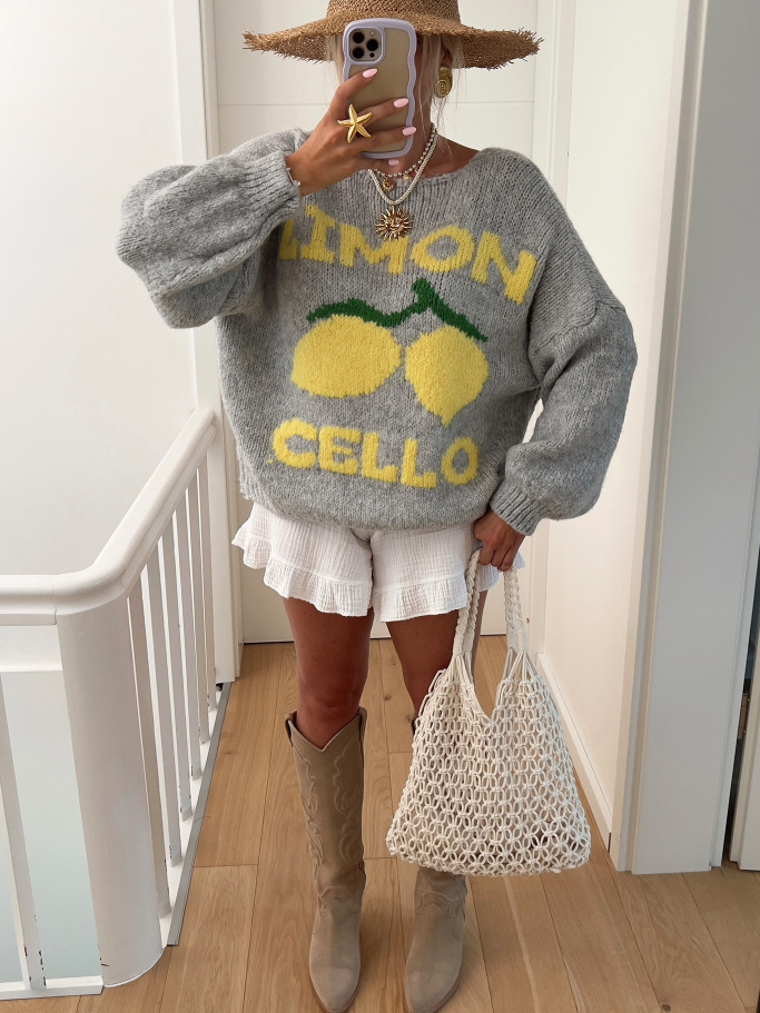 Damen Wolle/Stricken Farbblock Langarm Bequem Lässig Strickjacke