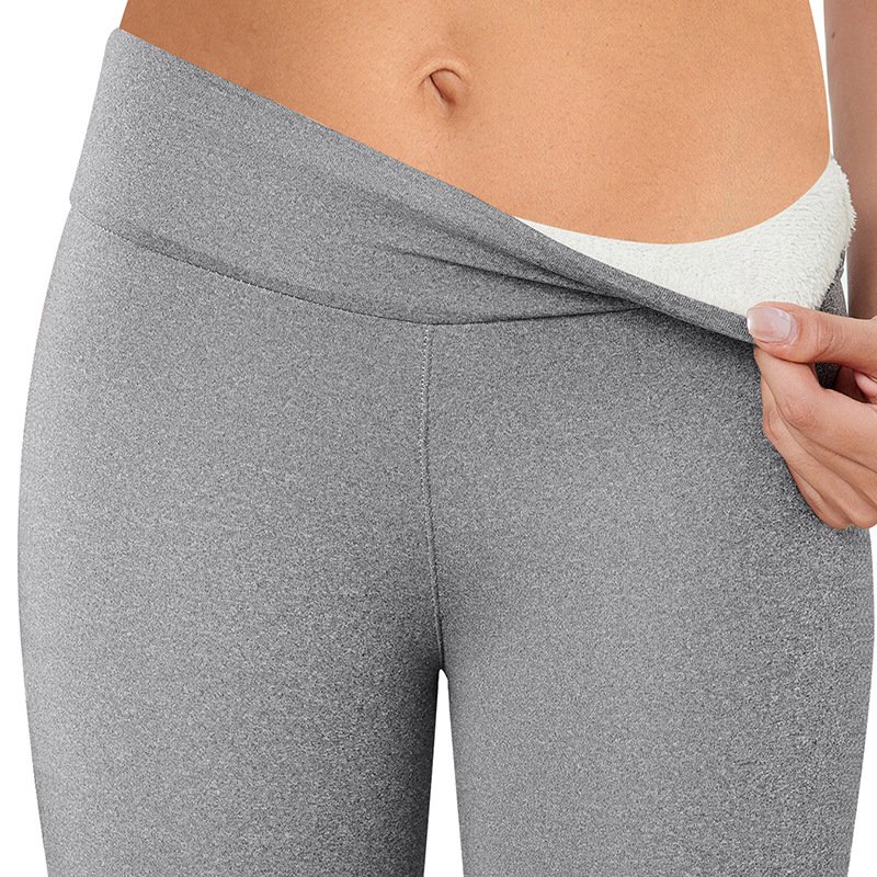 Lässig Unifarben Knöchelhose Leggings