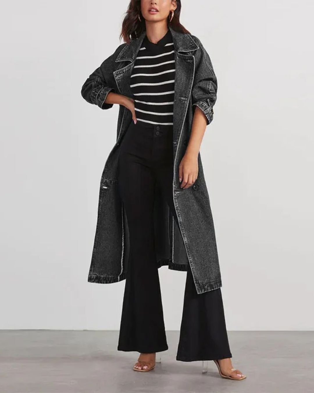 Damen Frühling/Herbst Oberbekleidung Lässig Unifarben Langarm Schalkragen Jacke