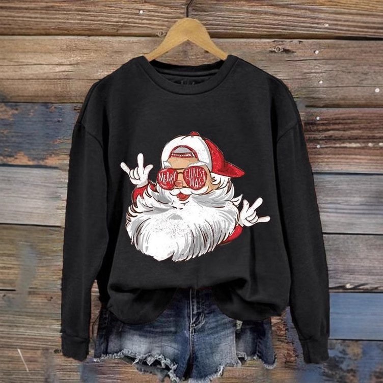 Lässig Rundhals Geblümt Sweatshirt Reißverschluss
