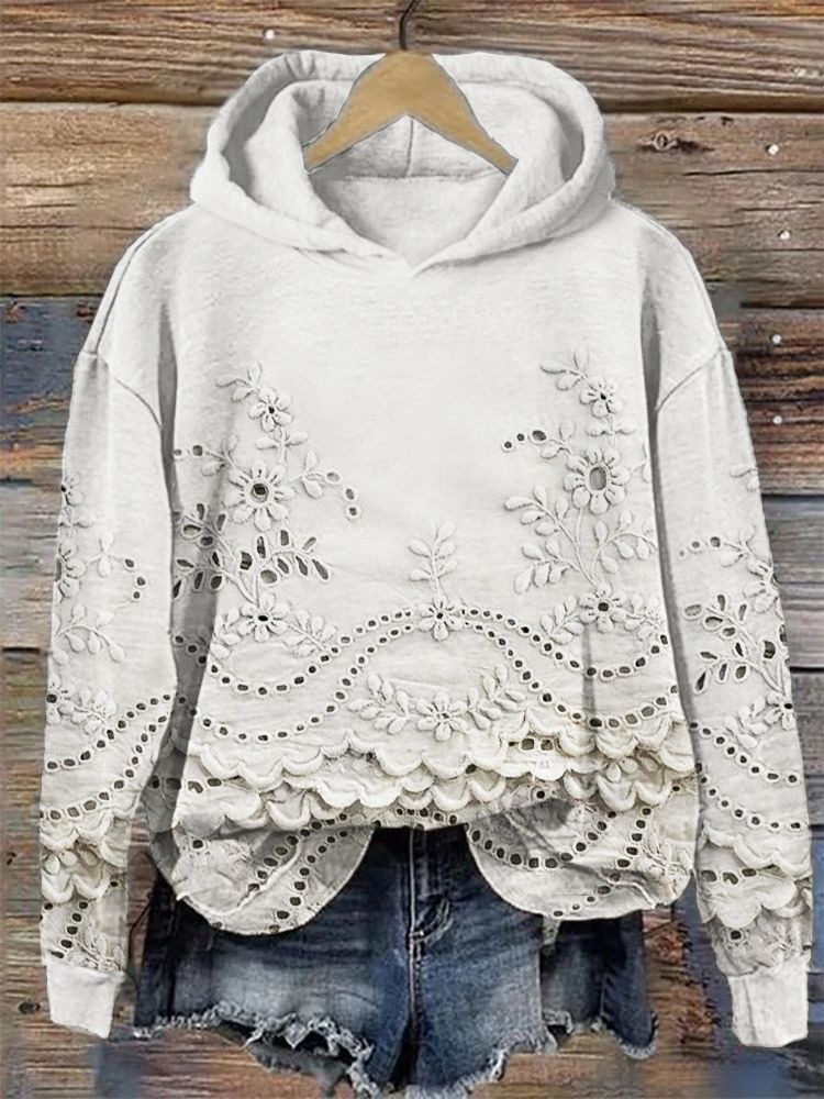 Lässig Kapuze 3d Drucken Sweatshirt