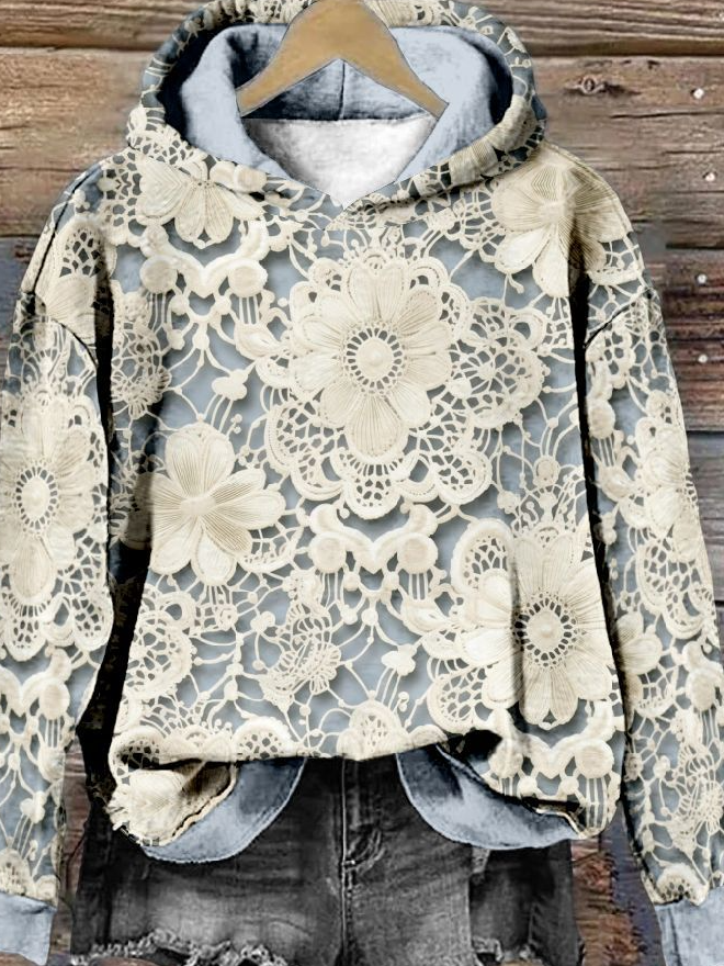 Lässig Kapuze 3d Drucken Sweatshirt