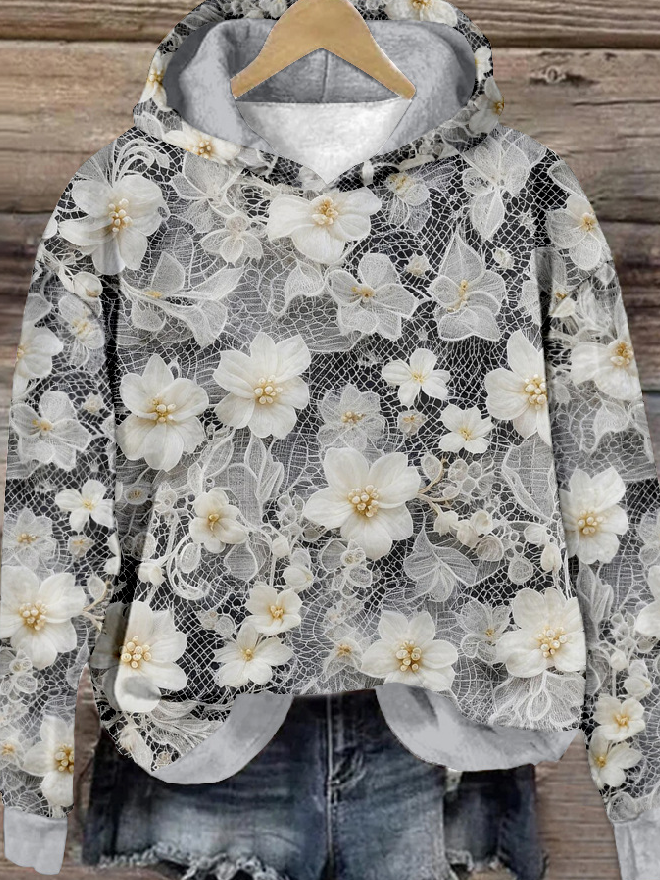 Lässig Kapuze 3d Drucken Sweatshirt