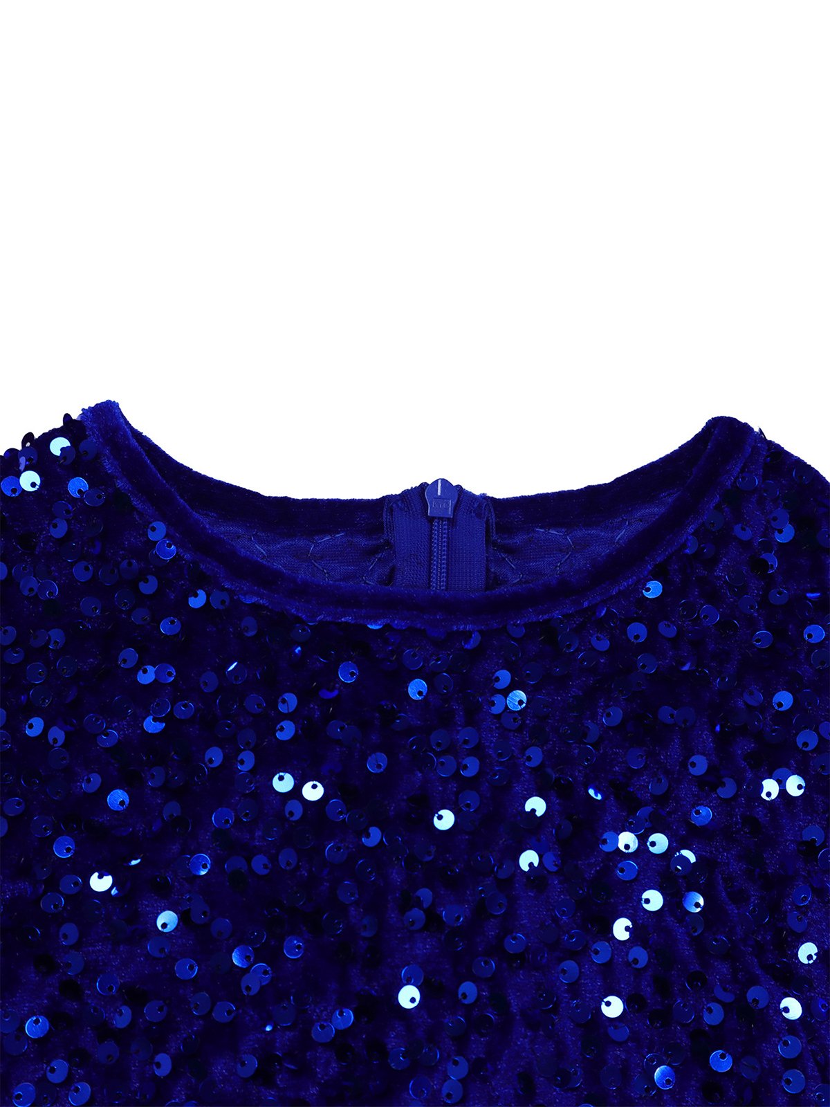 Damen Geometrisch Frühling/Herbst Kleid Rundhals Langarm A-Linien-Kleid