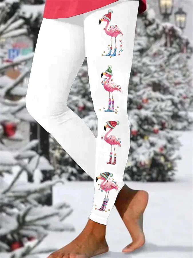 Damen 3d Drucken Retro Alle Jahreszeiten Lang Leggings