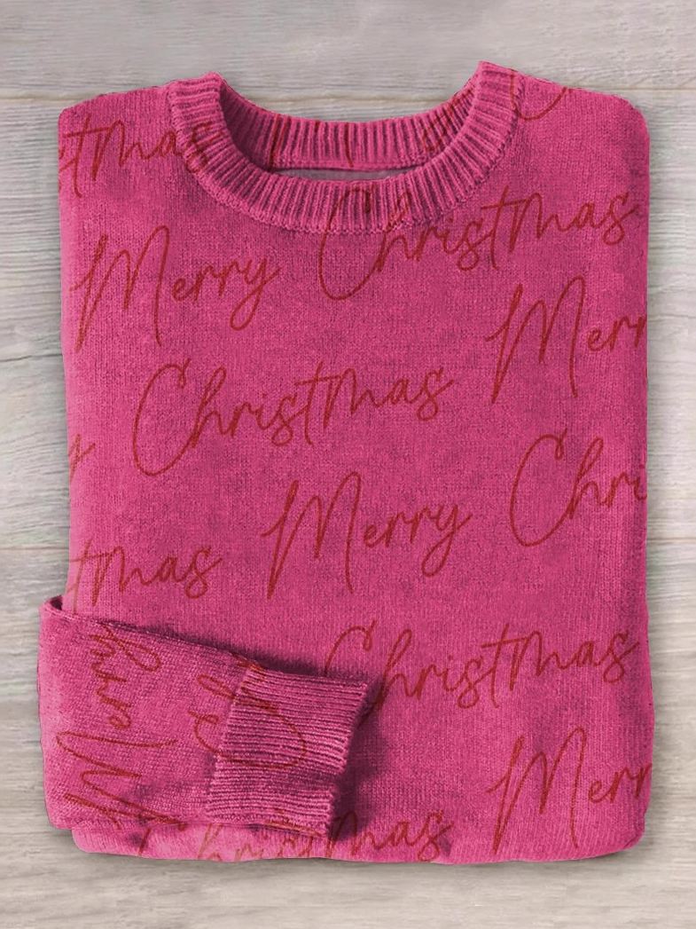 Lässig Rundhals Buchstabenmuster Sweatshirt