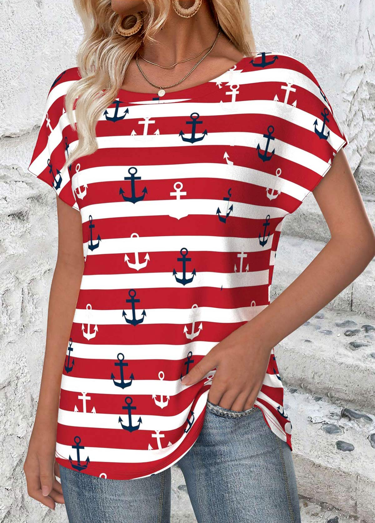 Lässig 3d Drucken Rundhals Ärmellos T-Shirt