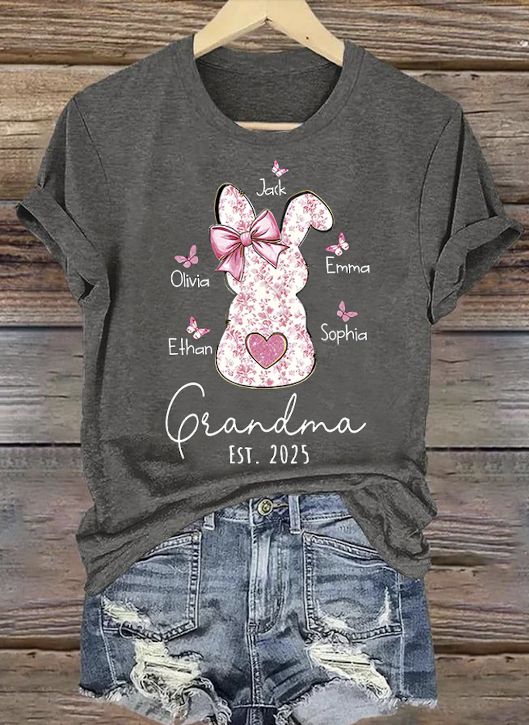 Lässig Tier Rundhals Kurzarm T-Shirt