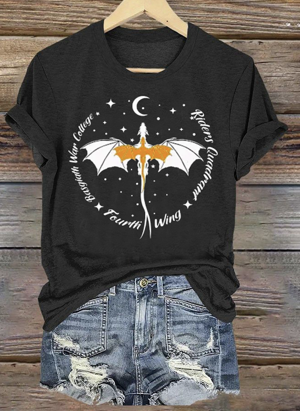 Lässig Tier Rundhals Kurzarm T-Shirt