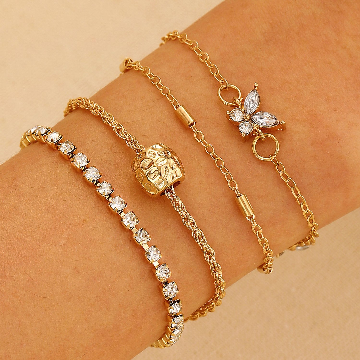 multi Geschichtet Retro Armband
