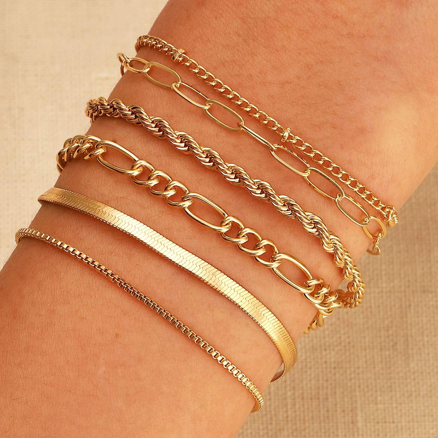 multi Geschichtet Retro Armband