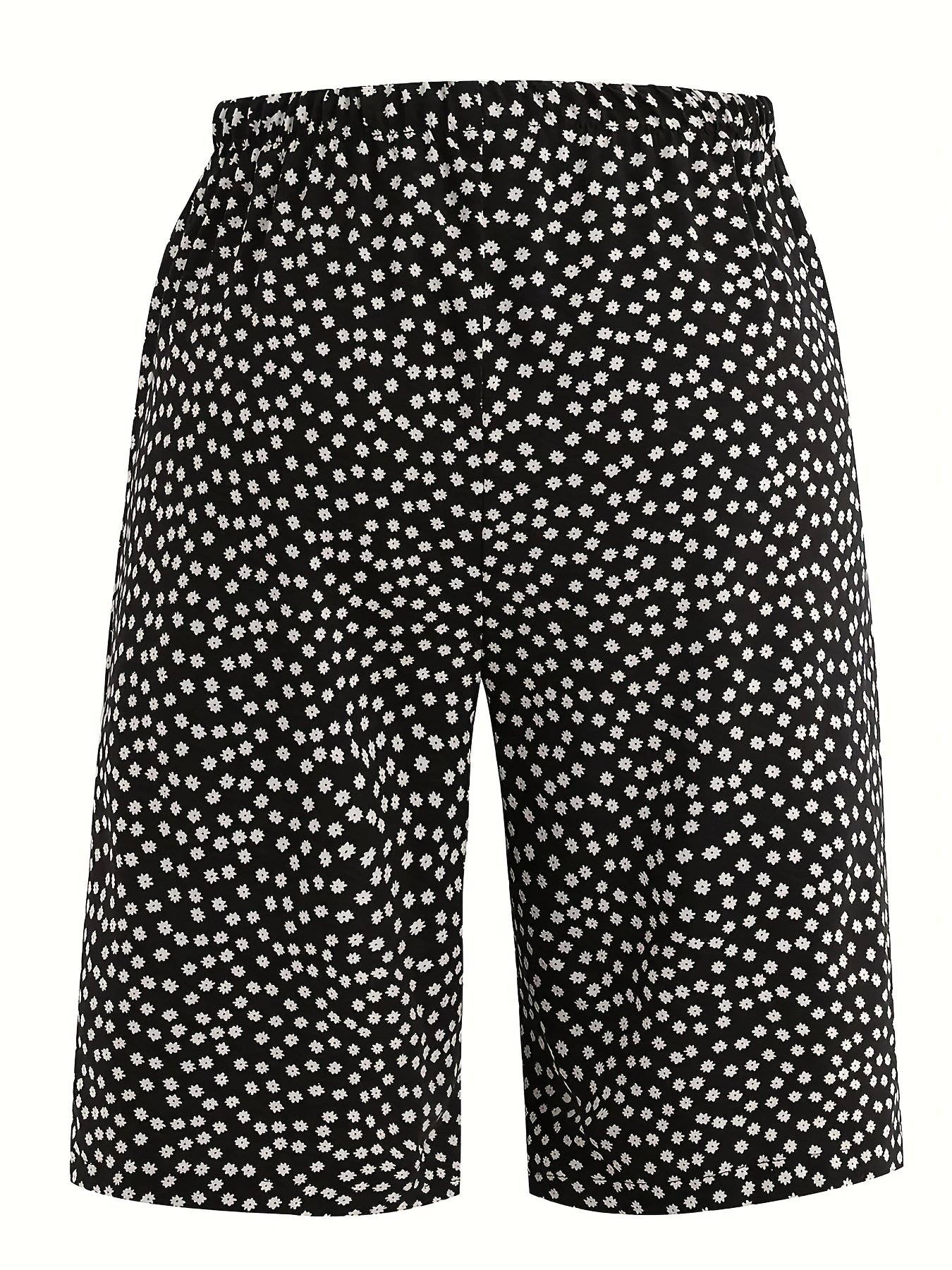 Damen Polka Dots Fünfte Hose Hose Lässig Sommer Hose