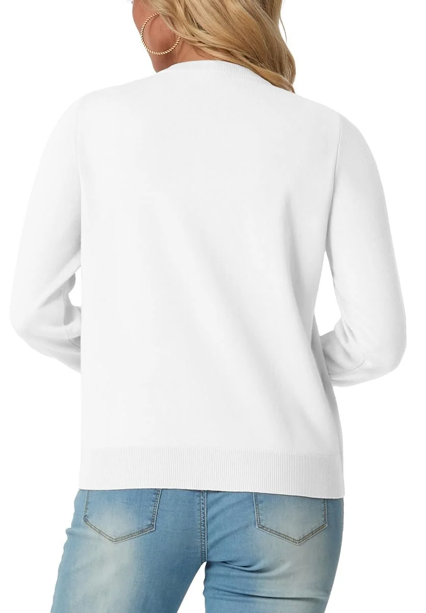Damen Frühling/Herbst Oberbekleidung Lässig Unifarben Langarm Rundhals Jacke