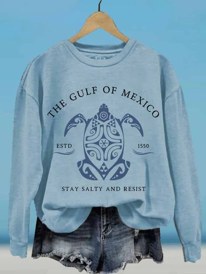 Lässig Rundhals Tier Sweatshirt