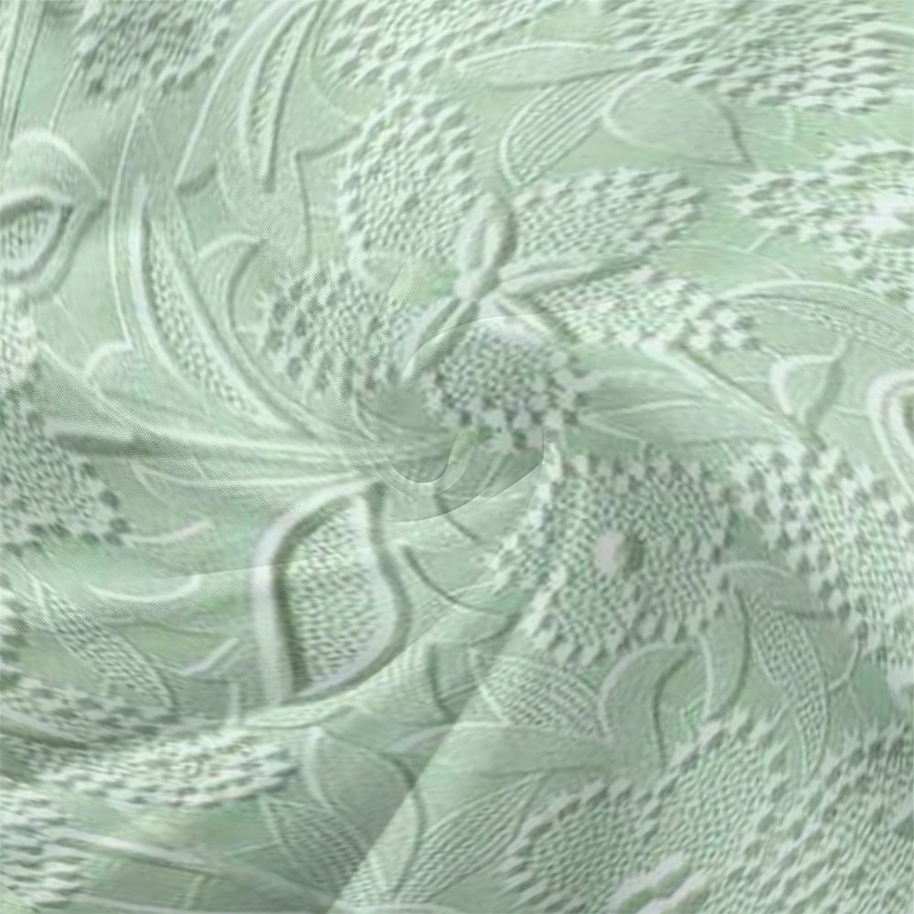 Damen Geblümt Puffärmel Frühling/Herbst Kleid V-Ausschnitt Langarm A-Linien-Kleid