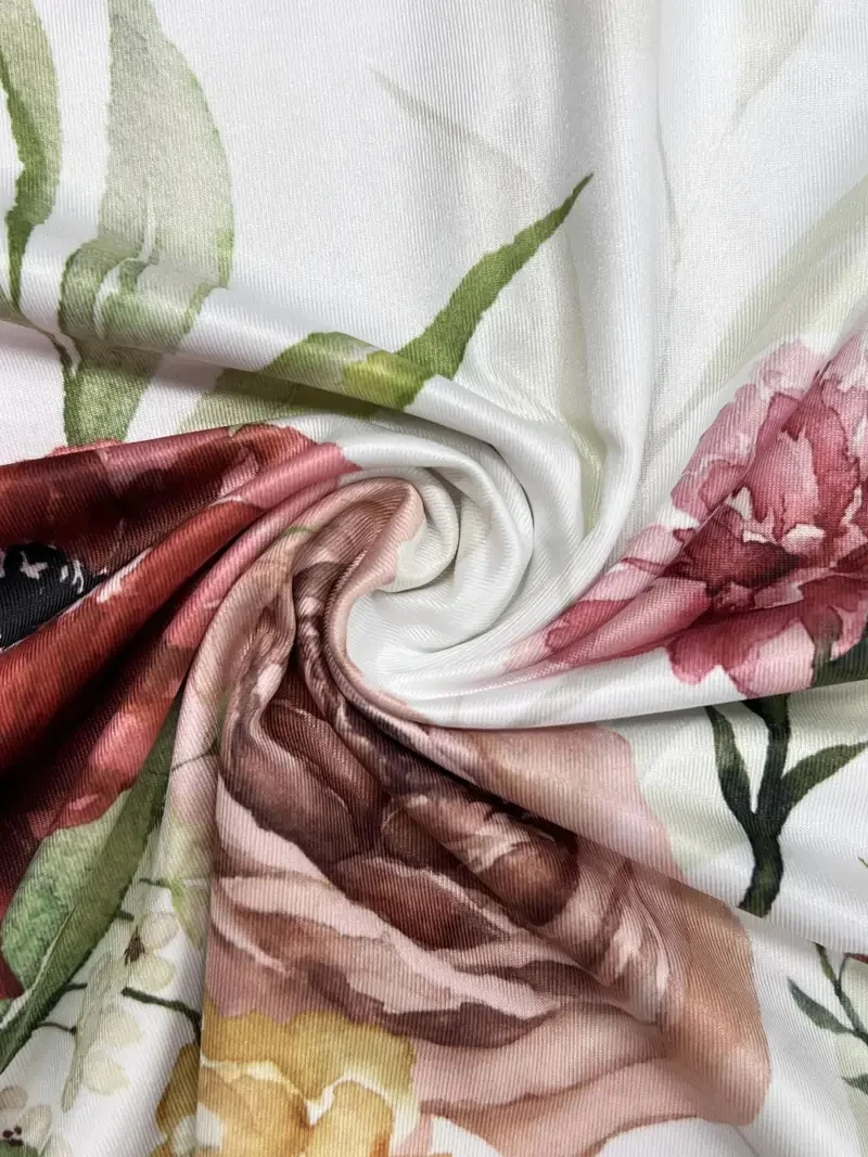 Damen Geblümt Print Zweiteiliges Set Täglich Kurzarm Lässig Sommer Mantel mit Rock Matching Set