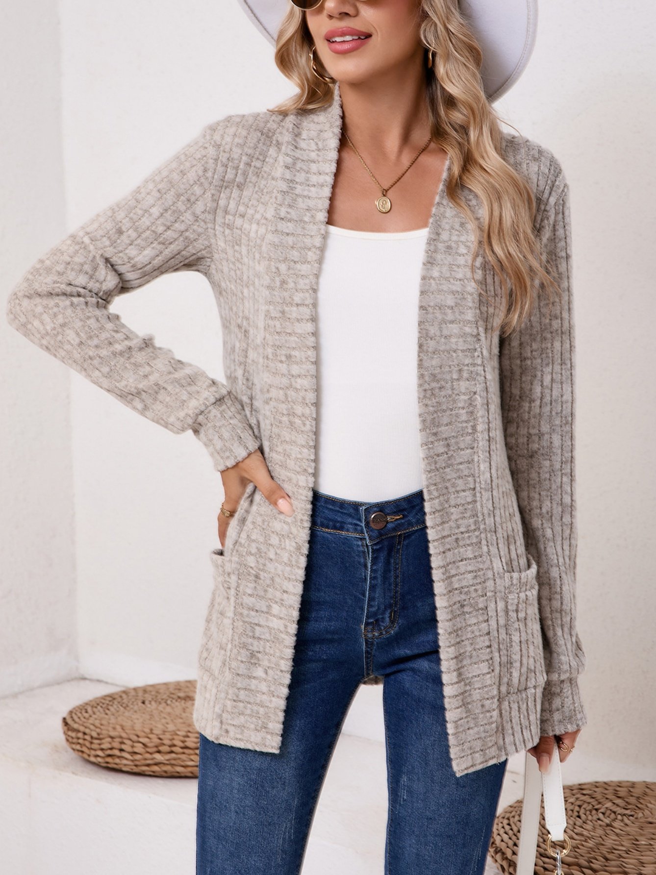 Damen Frühling/Herbst Oberbekleidung Retro Nahtverarbeitung Unifarben Langarm Jacke