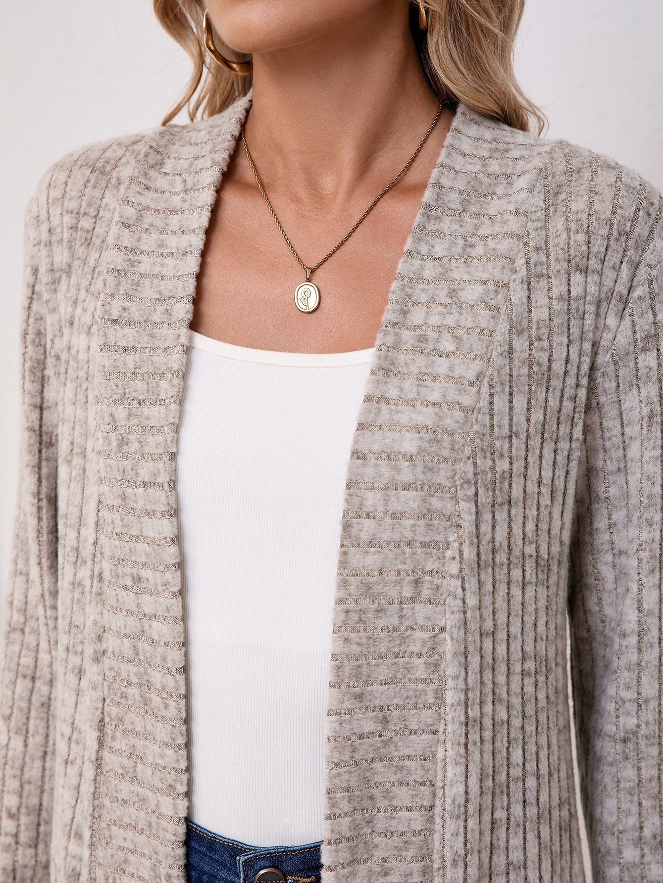 Damen Frühling/Herbst Oberbekleidung Retro Nahtverarbeitung Unifarben Langarm Jacke
