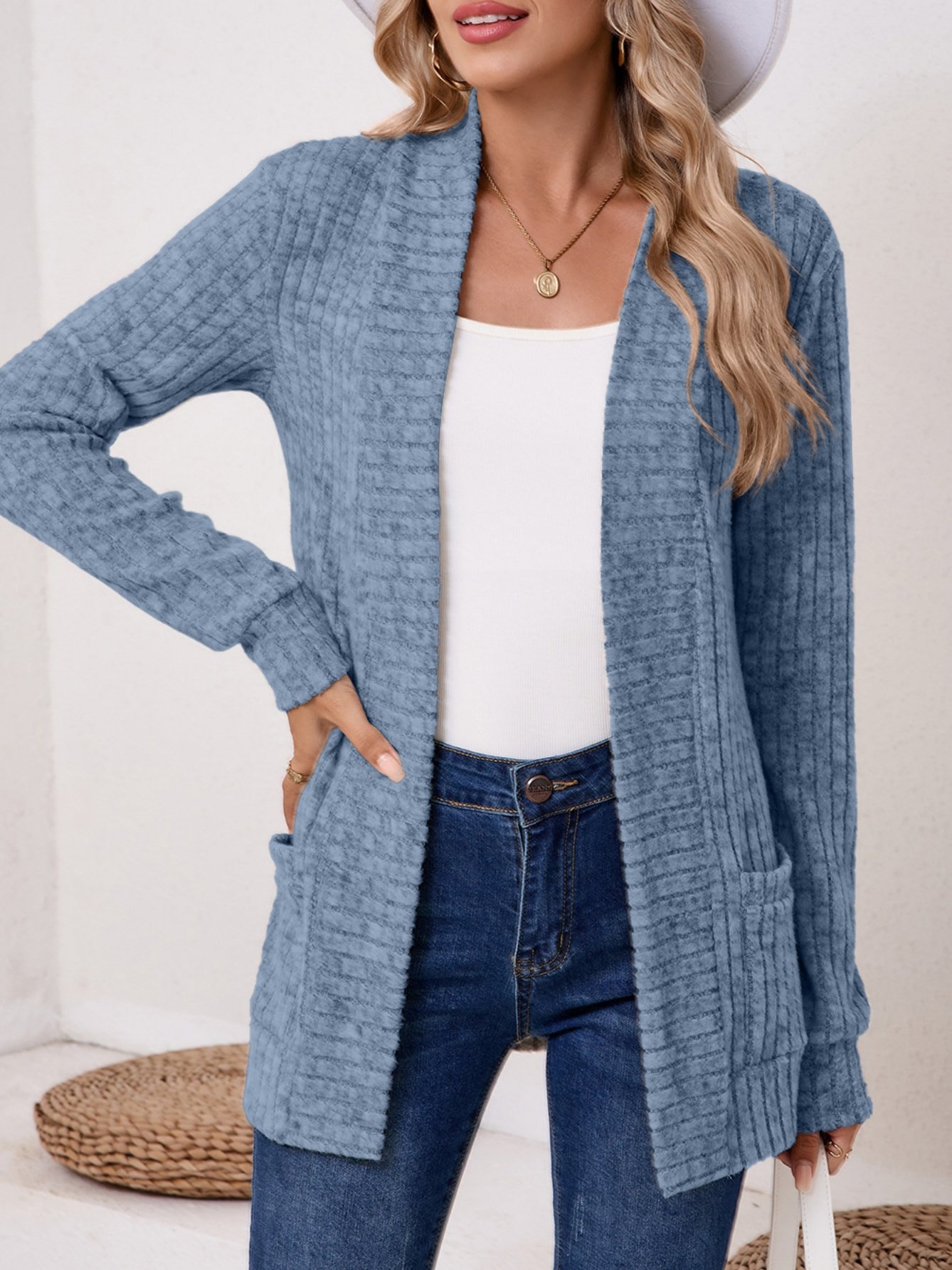 Damen Frühling/Herbst Oberbekleidung Retro Nahtverarbeitung Unifarben Langarm Jacke