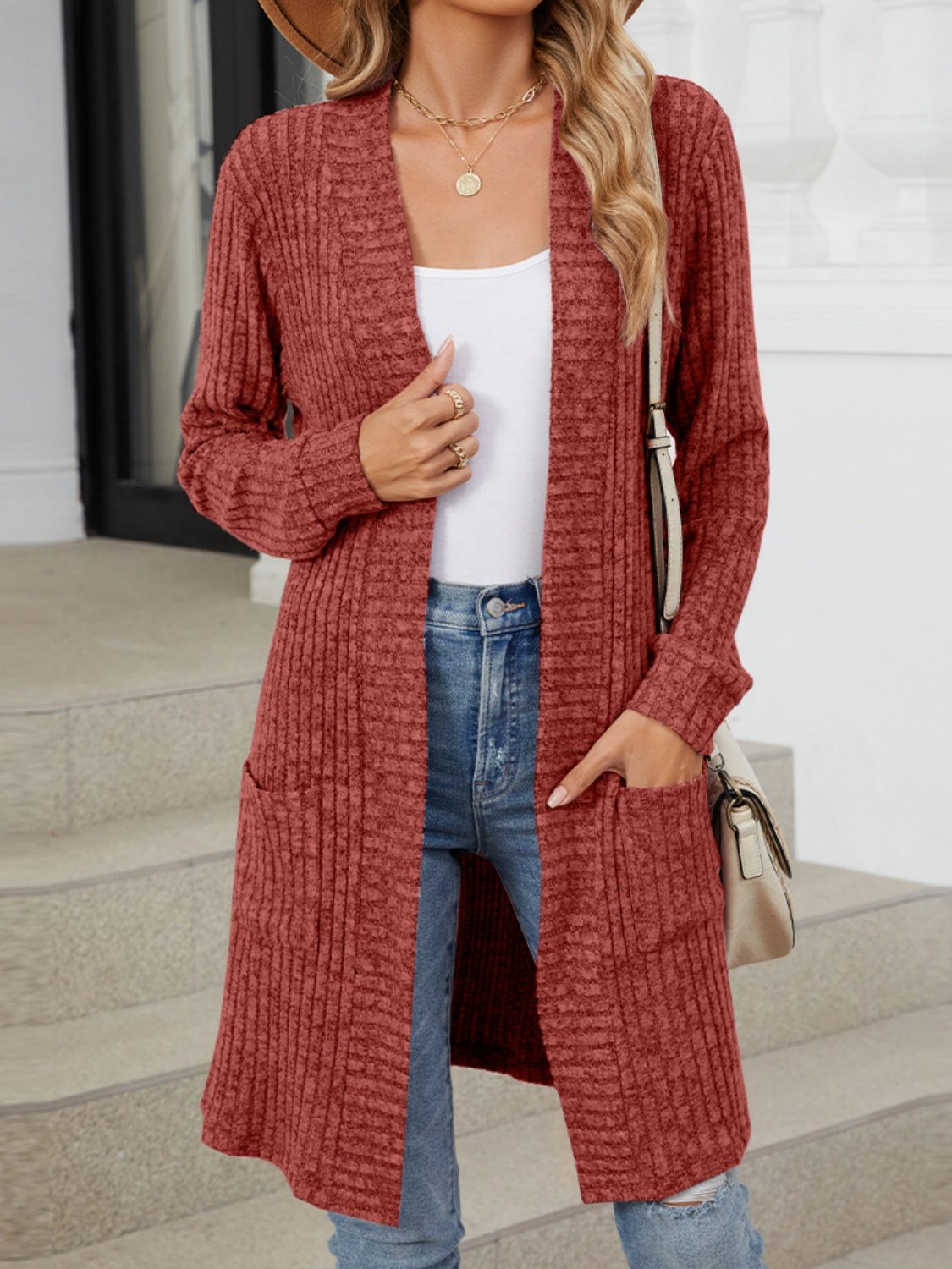 Damen Frühling/Herbst Oberbekleidung Retro Nahtverarbeitung Unifarben Langarm Wickeln Jacke
