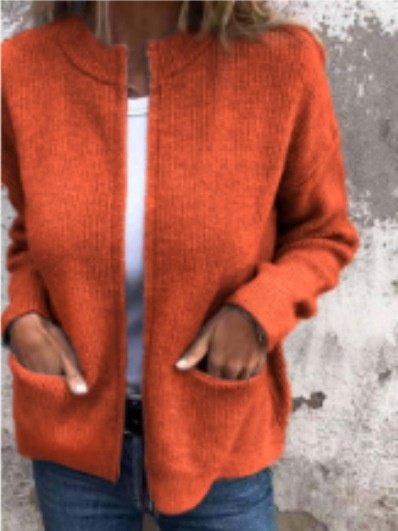 Damen Frühling/Herbst Oberbekleidung Retro Nahtverarbeitung Unifarben Langarm Stehkragen Jacke
