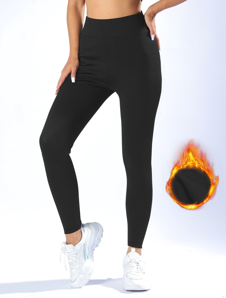 Damen Unifarben Lässig Winter Knöchelhose Leggings