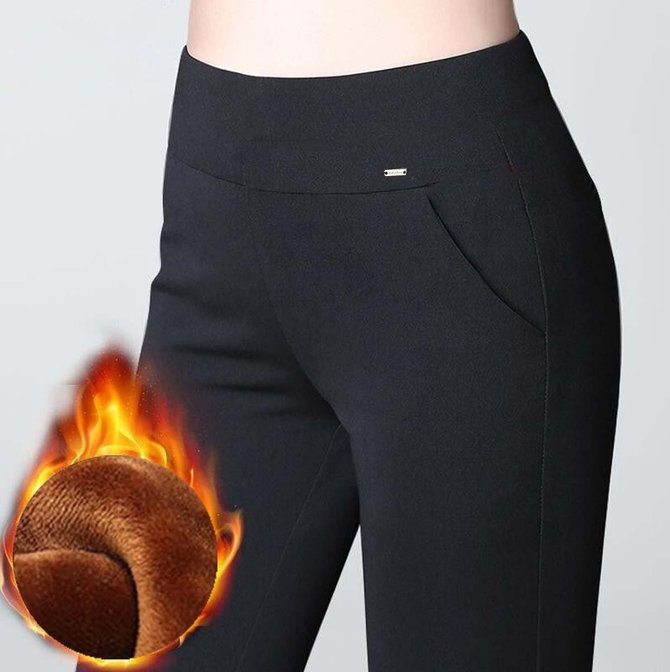 Lässig Unifarben Knöchelhose Leggings