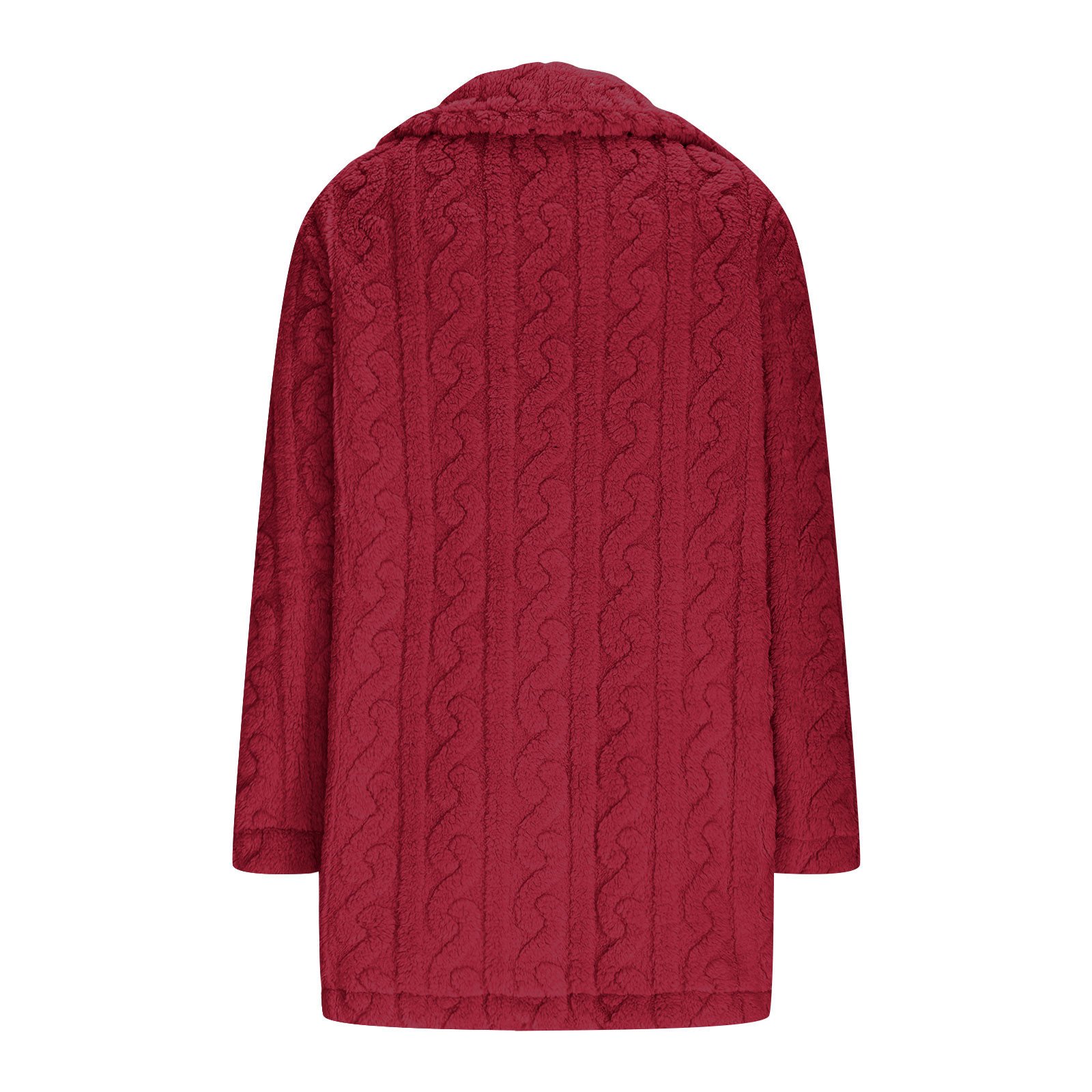 Damen Winter Oberbekleidung Lässig Unifarben Langarm Jacke