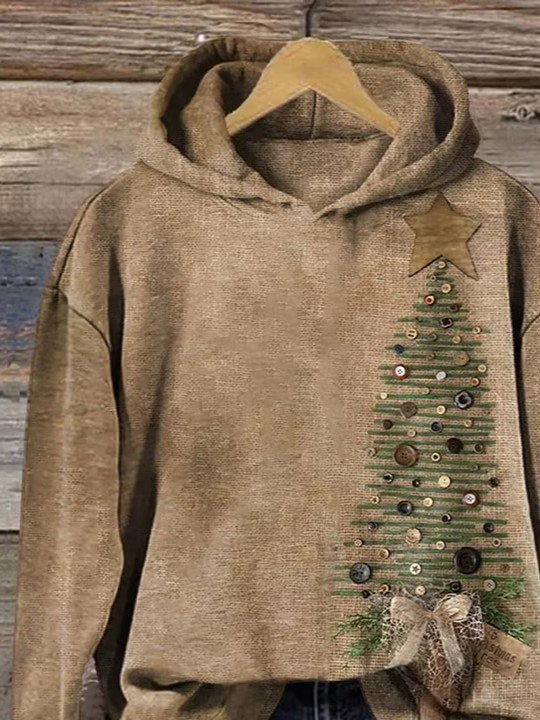 Lässig Kapuze Weihnachten Kapuze Print